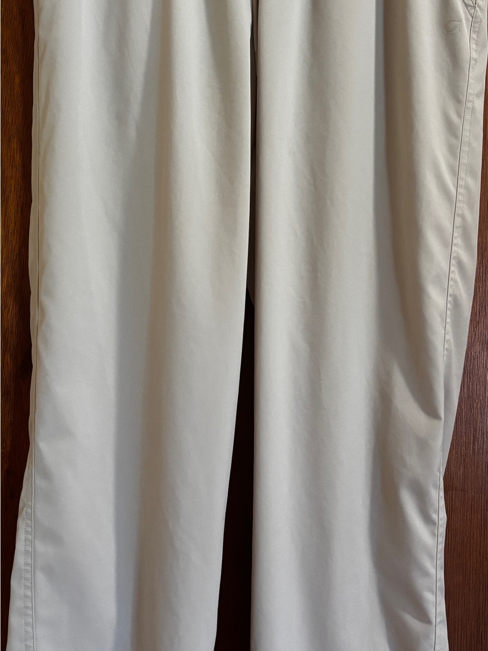GAP Fit Elastic Waist Drawstring Pants - Light Beige